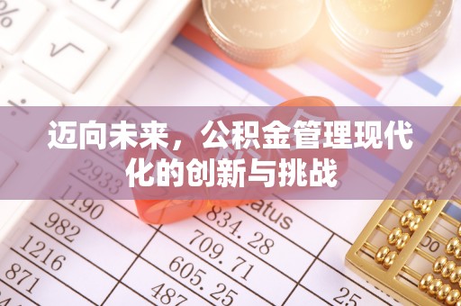 蔡甸迈向未来，公积金管理现代化的创新与挑战