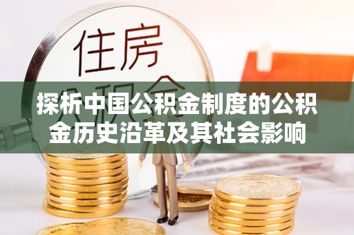 蔡甸探析中国公积金制度的公积金历史沿革及其社会影响