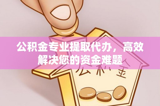 蔡甸公积金专业提取代办，高效解决您的资金难题