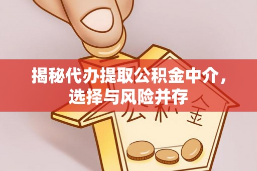 蔡甸揭秘代办提取公积金中介，选择与风险并存