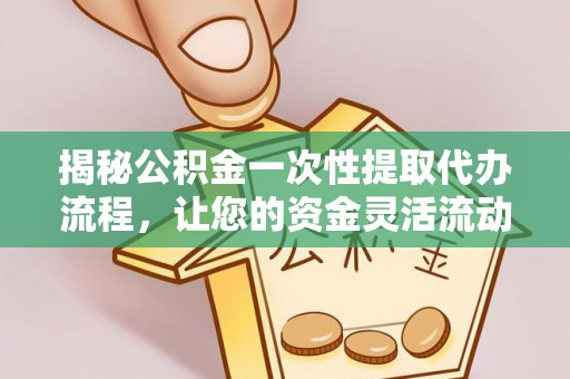 蔡甸揭秘公积金一次性提取代办流程，让您的资金灵活流动
