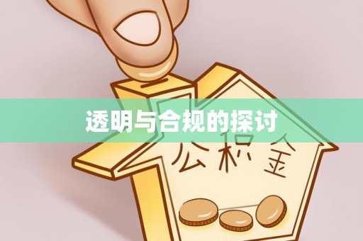 蔡甸透明与合规的探讨