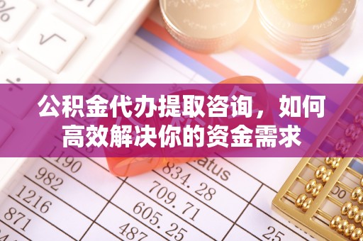 蔡甸公积金代办提取咨询，如何高效解决你的资金需求