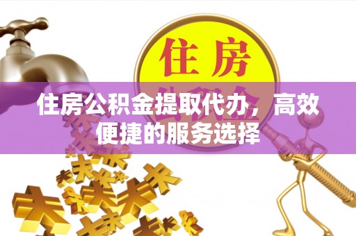 蔡甸住房公积金提取代办，高效便捷的服务选择