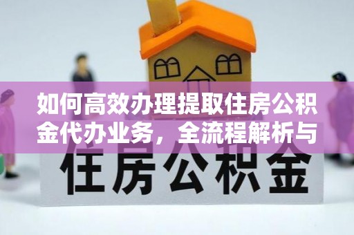 蔡甸如何高效办理提取住房公积金代办业务，全流程解析与实用建议
