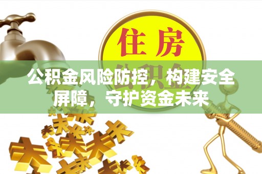 蔡甸公积金风险防控，构建安全屏障，守护资金未来