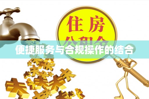 蔡甸便捷服务与合规操作的结合