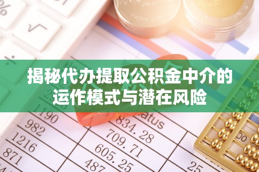 蔡甸揭秘代办提取公积金中介的运作模式与潜在风险