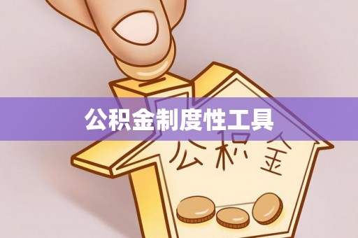 蔡甸公积金制度性工具