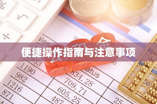 蔡甸便捷操作指南与注意事项